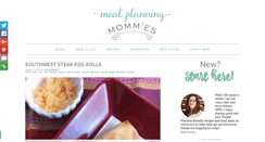 Desktop Screenshot of mealplanningmommies.com